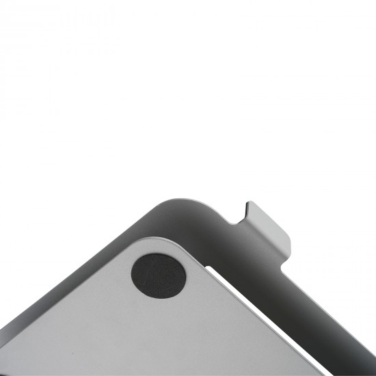 Laptop Stand Folding Lift Cooling Base Desktop Tablet Portable  Adjustable Bracket Compatible With All Notebook Sliver